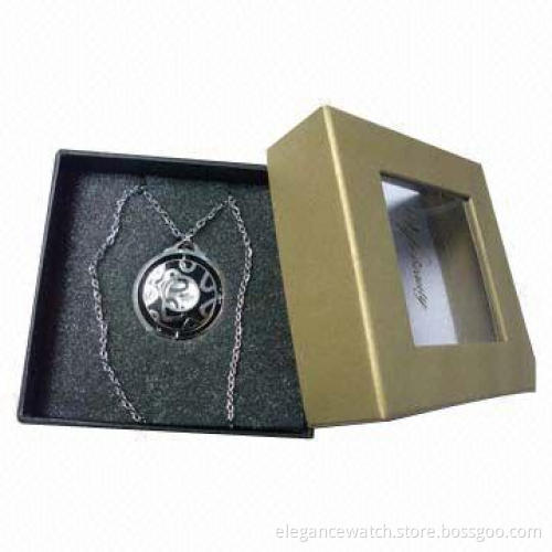 Jewelry watches with keychain watch and window box